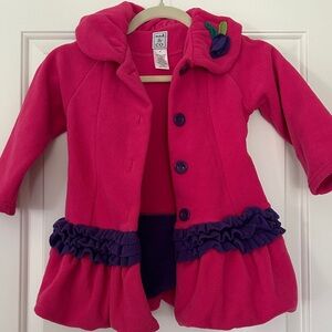 Girls Pink and Purple Coat